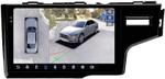 Магнитола для Honda Fit 3 2013-2020 (рамка 9) - FarCar BX9-360-9519-9 монитор 9.5" 2K QLED на Android 13, Быстрая, CarPlay, 4G SIM-слот, 4 камеры в комплекте