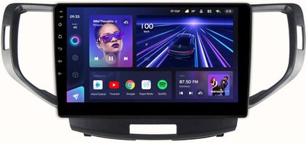 Магнитола для Honda Accord 2008-2012 - Teyes CC3 Android 10, ТОП процессор, 4/32 Гб, CarPlay, SIM-слот