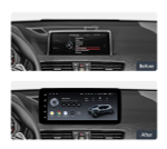 Магнитола для BMW X1 F48 2015-2017 NBT - Teyes LUX ONE ROUND монитор 12.3" 2K QLED на Android 10, CarPlay, 4G SIM-слот