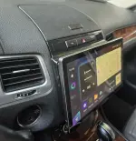 Магнитола для VW Touareg 2 NF 2010-2018 (RCD550, поддержка подогревов) - Teyes CC3-2K-360 монитор 13" 2K QLED на Android 10, Быстрая, CarPlay, 4G SIM-слот, 4 камеры в комплекте
