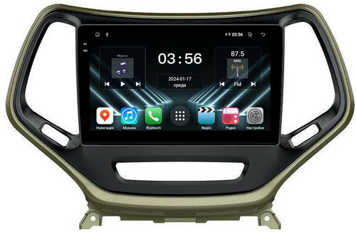 Магнитола для Jeep Cherokee 2014+ - FarCar DX608M монитор 10.36" IPS на Android 13, 4+64Гб, CarPlay