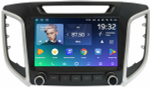 Магнитола для Hyundai Creta 1 2016-2021 (без штатной КЗВ, рамка с крутилками) - Teyes CC2 PLUS монитор 9" QLED на Android 10, ТОП процессор, 4Гб+64Гб, 4G SIM-слот
