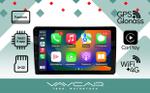 Магнитола для Toyota Yaris 2007-2010 - Vaycar VA77U-0010 на Android 13, Быстрая, 4G SIM-слот