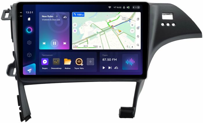 Магнитола для Toyota Prius 30 2009-2015 (правый руль, рамка под 10") - Teyes CC3-2K QLed Android 10, Быстрая, SIM-слот, CarPlay
