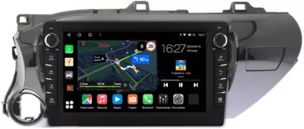 Магнитола для Toyota Hilux 8 2015-2023+ - Canbox 1056/1071 Android 10, ТОП процессор, CarPlay, 4G SIM-слот