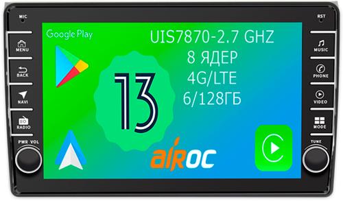 Магнитола для AUDI A4 2000-2008 (B6,B7) - Airoc AB-3604 (кнопки и крутилки), Android 13, TS20, 6/128Гб, SIM-слот, CarPlay
