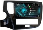 Магнитола для Mitsubishi Outlander 3 2019-2022 (прямоугольный климат) - Vaycar VA47-2005 на Android 13, 4G SIM-слот