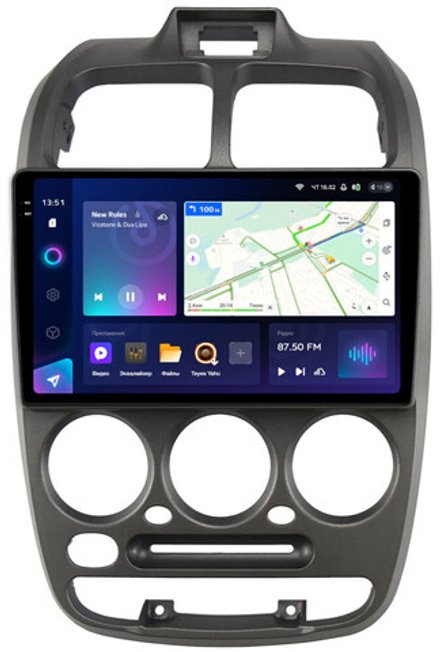 Магнитола для Hyundai Accent 2000-2011 - Teyes CC3-2K QLed Android 10, ТОП процессор, SIM-слот, CarPlay