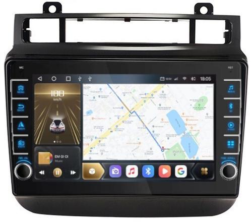 Магнитола для VW Touareg 2010-2018 (RCD550, поддержка подогревов) - Kuberg OL-9107 (кнопки и крутилки), Android 12, TS10,  CarPlay, 4G SIM-слот