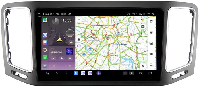 Магнитола для Volkswagen Sharan - Kuberg OL-9915 QLed+2K, Android 13, TS20, CarPlay, 4G SIM-слот