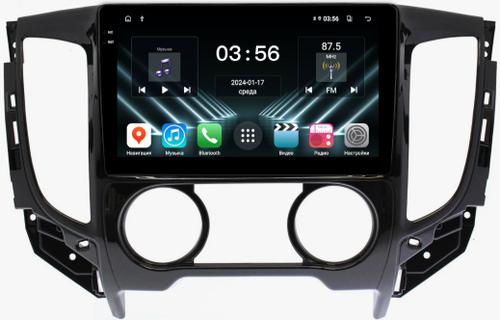 Магнитола для Mitsubishi L200 5 2015-2024 (кондиционер), FIAT Fullback - FarCar DX3075M монитор 9.5" IPS на Android 13, 4+64Гб, CarPlay