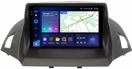 Магнитола для Ford Kuga 2 2012-2019 (без SYNC) - Teyes CC3-2K монитор 9.5" 2K QLED на Android 10, ТОП процессор, CarPlay, 4G SIM-слот