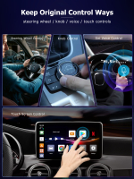Мультимедиа блок с навигацией для автомобилей со штатным USB CarPlay - Kuberg OL-AI-A4 на Android 10, 4Гб-64Гб, SIM-слот