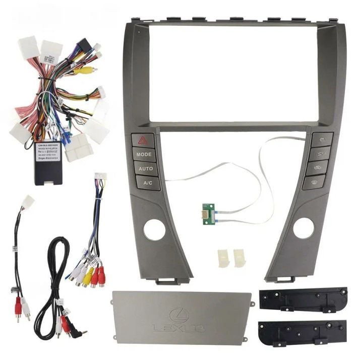Магнитола для Lexus ES350 2006-2012 - Kuberg QLed, Android 13, Быстрейшая, CarPlay, SIM-слот