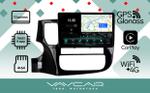 Магнитола для Mitsubishi Outlander 3 2012-2022 (левый руль) - Vaycar VA47-1006-2K на Android 13, Быстрая, 2K QLED, CarPlay, 4G SIM-слот