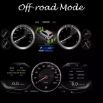Электронная панель приборов Toyoya Land Cruiser Prado 150 2017-2022 - Kuberg NH-LCD-T04 с сенсорным LCD / ЖК 12.3" экраном QLED