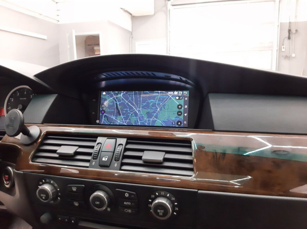 Магнитола для BMW 5-серия E60, 6-серия E63, 3-серия E90 2003-2008 (CCC) - RDL-6210 монитор 8.8" на Android 13, 8Гб+128Гб, CarPlay, 4G SIM-слот