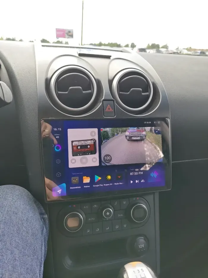 Магнитола для Nissan Qashqai J10 2006-2013, Dualis - Teyes CC3-2K-360 на Android 10, 2K QLED, 6Гб+128Гб, CarPlay, 4G SIM-слот, 4 камеры в комплекте