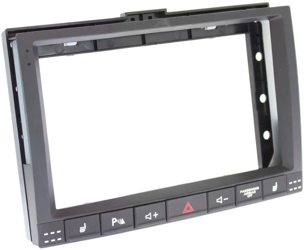 Магнитола для Volkswagen Touareg 1 2002-2010 (рамка с кнопками) - FarCar BM9-2K-7081F2 монитор 9.5" 2K QLED на Android 14, TS10, 4+32Гб, CarPlay, 4G SIM-слот