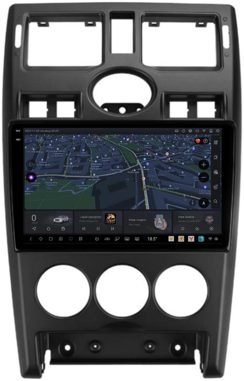 Магнитола для Lada Priora 2007-2013 (рамка черная) - Kuberg OL-9066-1 QLed+2K, Android 13, UIS7870 (DUDU7), CarPlay, SIM-слот