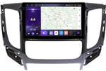 Магнитола для Mitsubishi L200 5 2015-2019 (климат), Pajero Sport 3 2016-2023 (МКПП), FIAT Fullback - Kuberg OL-9567-2 QLed+2K, Android 12, Быстрая, CarPlay, 4G SIM-слот