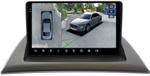 Магнитола для BMW X3 E83 2003-2010 - FarCar BX3034M-360 монитор 9.5" 2K QLED на Android 13, Быстрая, CarPlay, 4G SIM-слот, 4 камеры в комплекте