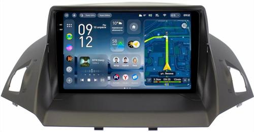 Магнитола для Ford Kuga 2 2012-2019 (без SYNC) - Teyes CC4-PRO монитор 9.5" 2K QLED на Android 13, Snapdragon 778G, ИИ, CarPlay, DSP, 4G SIM-слот
