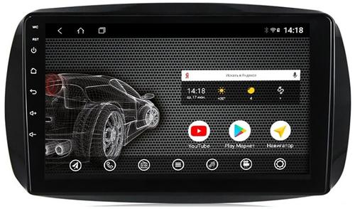 Магнитола для Smart ForTwo/ForFour 2014-2022 - AK460R9-MTK Android 10, 8-ядер, 2Гб-32Гб