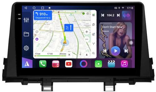 Магнитола для KIA Picanto 3 2017+ - FarCar BM795M монитор 9.5" QLED на Android 14, TS10, 4+32Гб, CarPlay, 4G SIM-слот