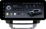 Магнитола для Mitsubishi Pajero Sport 3 2020-2024, Montero Sport (прямоугольный климат, рамка 9) - Teyes LUX ONE ROUND монитор 12.3" 2K QLED на Android 10, CarPlay, 4G SIM-слот