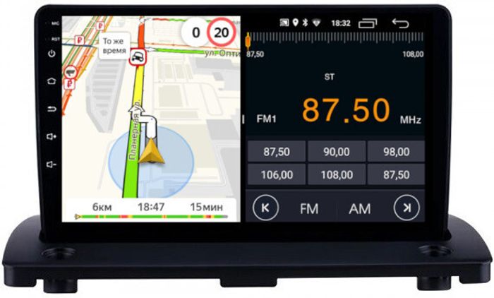 Магнитола для Volvo XC90 2006-2014 - Parafar PF190LUX2FHD на Android 13, CarPlay, 4G SIM-слот