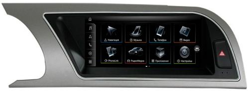 Магнитола для Audi A5 8T 2007-2016 с джойстиком MMI - FarCar AU3021 монитор 8.8" на Android 14, Быстрая, CarPlay, 4G SIM-слот