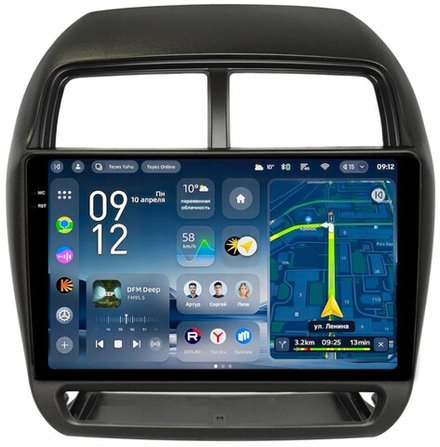 Магнитола для Mitsubishi ASX 2017+ - Teyes CC4-PRO монитор 10.36" 2K QLED на Android 13, Snapdragon 778G, ИИ, CarPlay, DSP, 4G SIM-слот