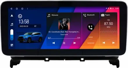 Магнитола для Mercedes-Benz CLS 2010-2014 - Canbox H-Line 2196 монитор 12.3" QLED в стиле MERCEDES на Android 10, ТОП-процессор, CarPlay, 4G SIM-слот