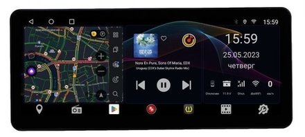 Магнитола для Hyundai Tucson 2018-2021 - Redpower 85247XLM монитор 12.3" QLED в стиле Audi, Android 14, CarPlay, 4G SIM-слот