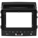 Комплект рамки с разъёмами 10" Toyota Land Cruiser 200 2010-2012 климат на ШГУ физ.кнопки снизу