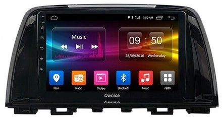 Магнитола для Mazda 6 2012-2014 - Kuberg OL-9580 QLed, Android 12, TS10, CarPlay, 4G SIM-слот