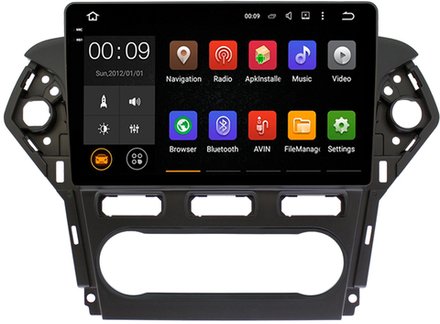 Магнитола для Ford Mondeo 4 2010-2015 (для любых комплектаций) - AIROC 2K RX-1713 Android 13, QLed+2K,  ТОП процессор, 8/128, CarPlay, SIM-слот