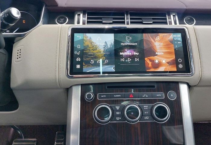 Магнитола для Range Rover 4 2012-2017 (BOSCH) - RDL-1268R монитор 12.3" на Android 12, 8Гб+128Гб, CarPlay, 4G SIM-слот