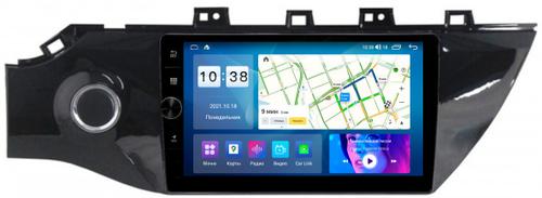 Магнитола для KIA Rio 4, Rio X-Line 2017-2020 (рамка под 9" с кнопкой) - Parafar PF105LHDAV на Android 12, ТОП процессор, 3Гб+32Гб, CarPlay, 4G SIM-слот