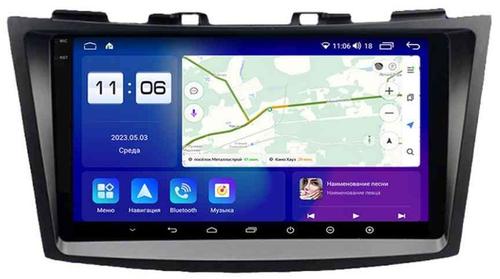 Магнитола для Suzuki Swift 2011-2015 - Parafar PF054RN2K на Android 13, QLED+2K, ТОП процессор, 4Гб+32Гб, CarPlay, 4G SIM-слот