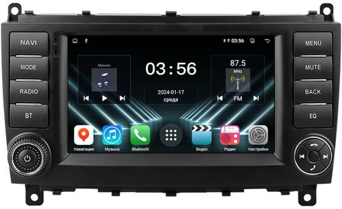 Магнитола для Mercedes-Benz C-класс W203 2004-2007 - FarCar 9491H7 дисплей 7" на Android 13