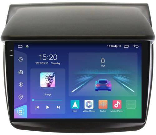 Магнитола для Mitsubishi L200, Pajero Sport 2006-2016 - Parafar PF220U2K на Android 13, QLED+2K, ТОП процессор, 8Гб+128Гб, CarPlay, 4G SIM-слот