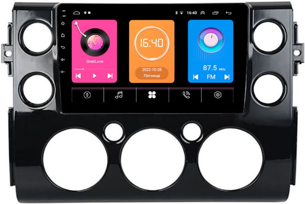 Магнитола для Toyota FJ Cruiser 2005-2022 -  GT9-188 на Android 10, 2ГБ-16ГБ