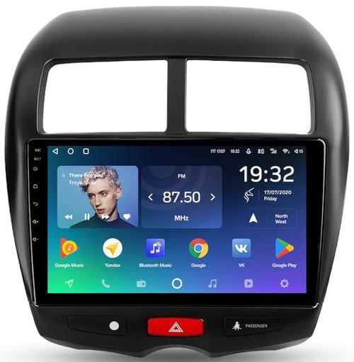 Магнитола для Mitsubishi ASX 2010-2016, Peugeot 4008, Citroen C4 Aircross - Teyes CC2 PLUS Android 10, ТОП процессор, 4-64, SIM-слот