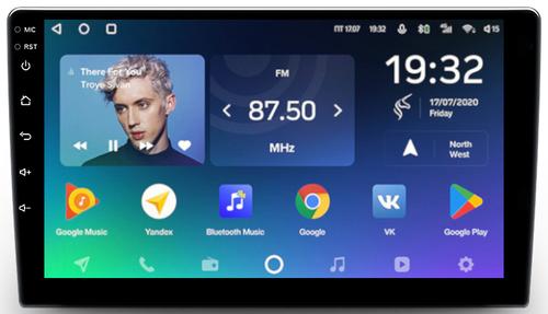 Магнитола для 9" рамки - Teyes CC2 PLUS монитор 10.1" QLED, Android 10, Быстрая, SIM-слот