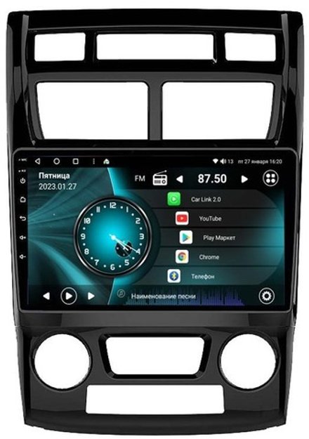 Магнитола для KIA Sportage 2008-2010 (рестайлинг)- Vaycar VA27-0023 на Android 13, 8-ядер, 4G SIM-слот
