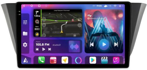 Магнитола для Iveco Daily 2015+ - FarCar BM3004M-2K монитор 9.5" 2K QLED на Android 14, TS10, 4+32Гб, CarPlay, 4G SIM-слот