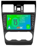 Магнитола для Subaru Forester, Impreza, XV 2012-2015 - Airoc AB-3401 (кнопки и крутилки), Android 13, Быстрая, SIM-слот, CarPlay