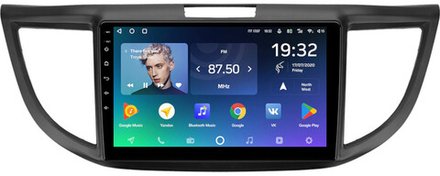 Магнитола для Honda CR-V 4 2012-2016 (большая рамка 9) - Teyes CC2 PLUS на Android 10, ТОП процессор, 4Гб+64Гб, 4G SIM-слот